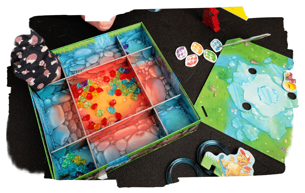 Gesellschaftsspiele spielen ohne Kindergarten