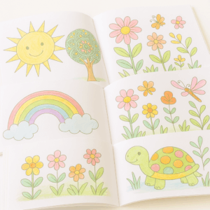 Bunte Malbücher für Kinder