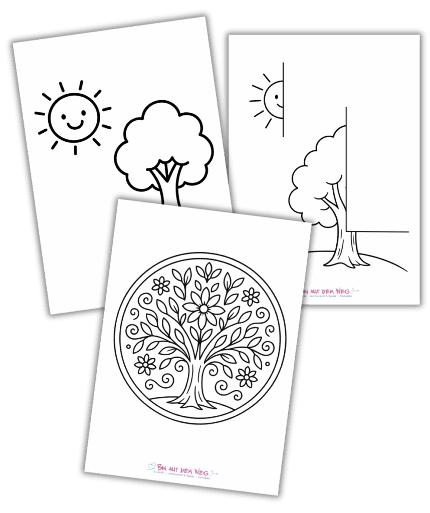 Malvorlagen für verschiedne Altersgruppen