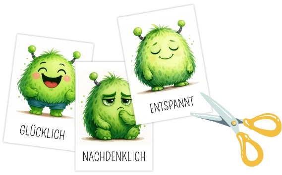 Emotionskarten zum Ausdrucken